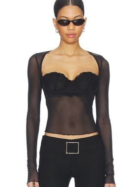 Silo Sleeve Top in Black & White
I.AM.GIA
Size XS